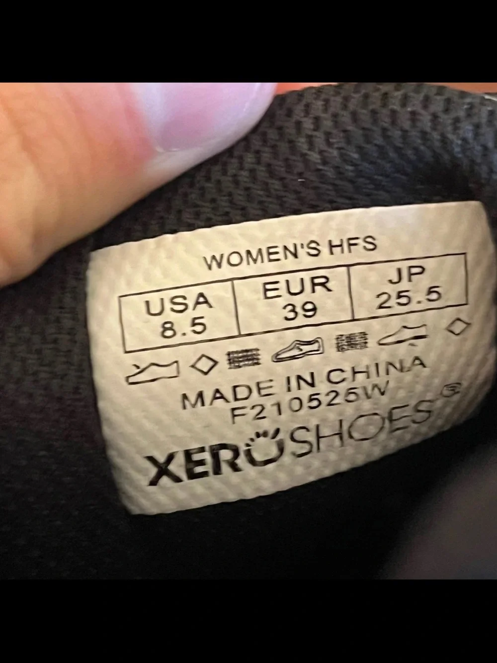 Xero Shoes HFS Barefoot Minimalist Zero Drop Athletic Grey Blue